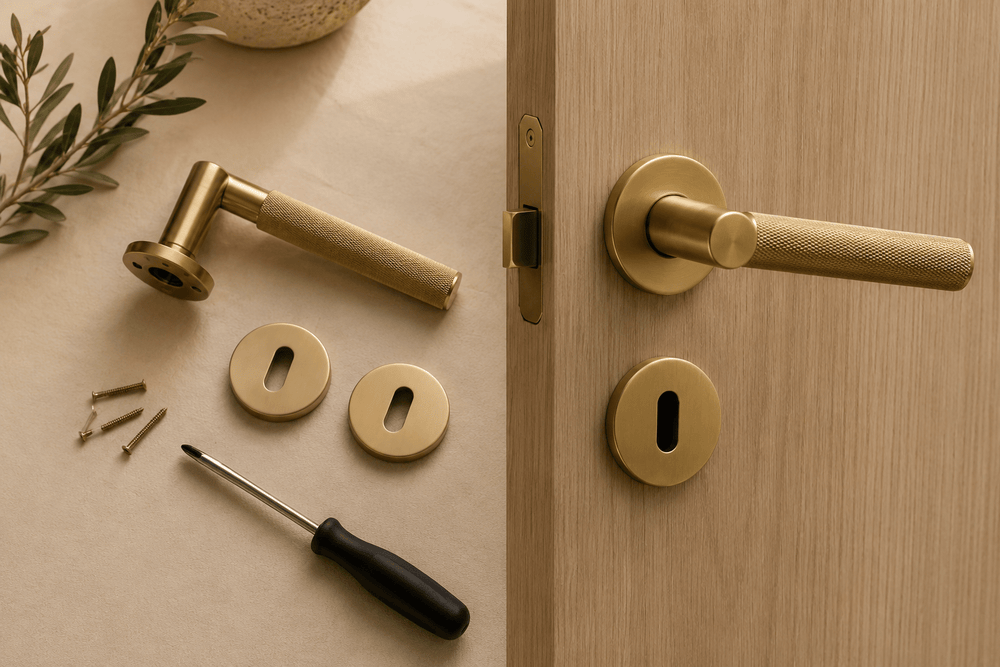 Hoe vervang je een deurklink? Stap voor stap uitgelegd - Forma Luxury Interior