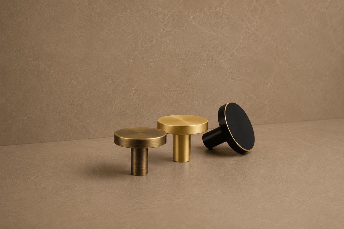 Mat goud, messing of antiek messing: wat is het verschil? - Forma Luxury Interior