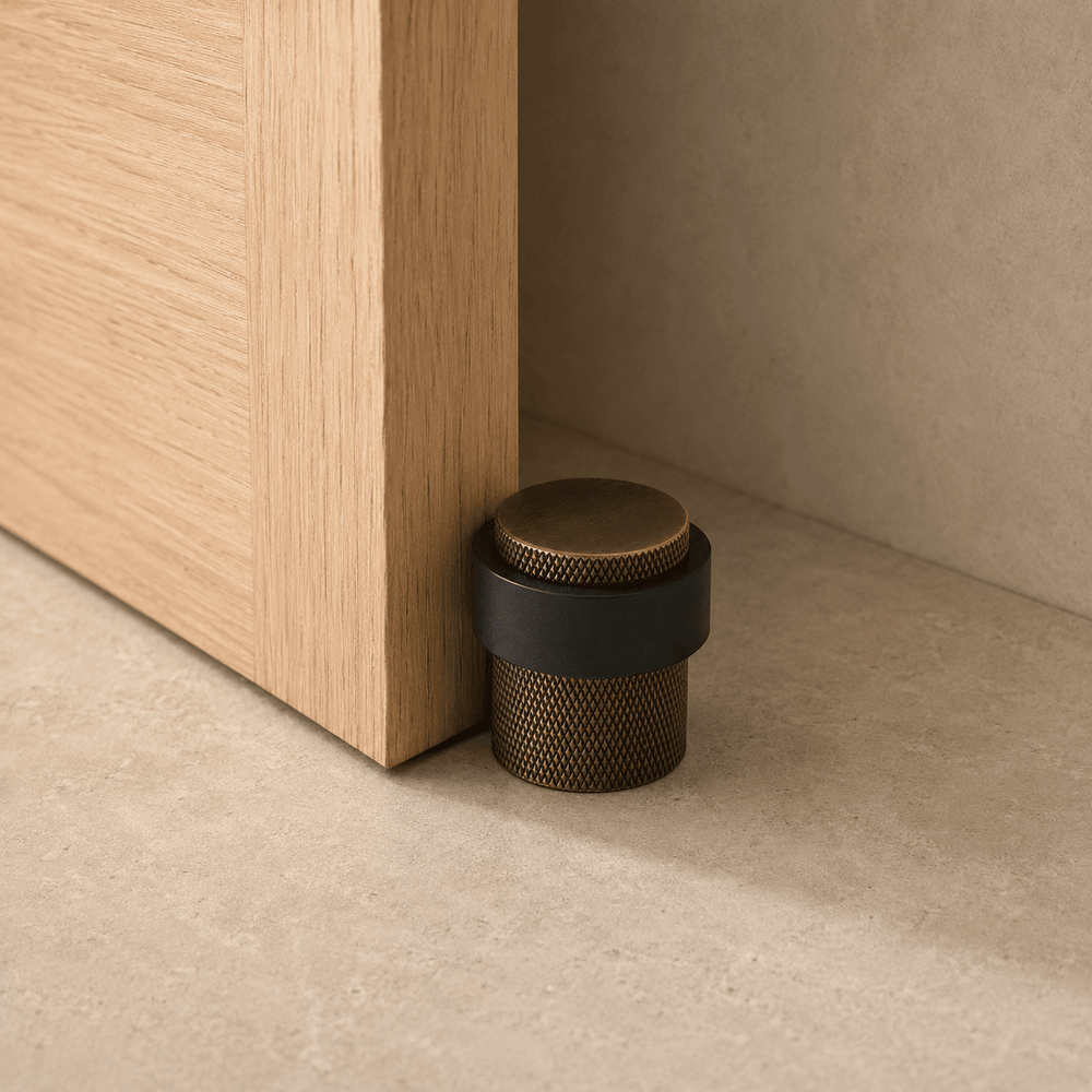 Waar plaats je een deurstopper? Vloer- en wandmodellen uitgelegd - Forma Luxury Interior