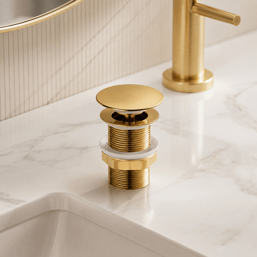 Wastafel met of zonder overloop: welke afvoerplug past? - Forma Luxury Interior