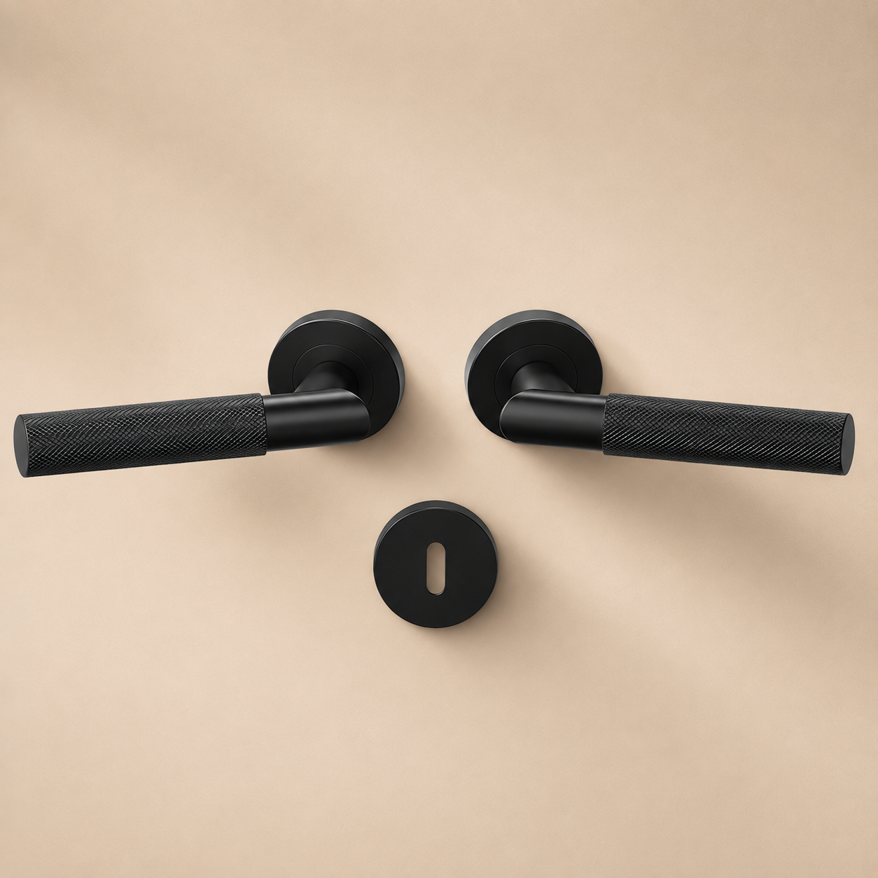 Forma Signature No. 01 – Messing deurklink op rond rozet