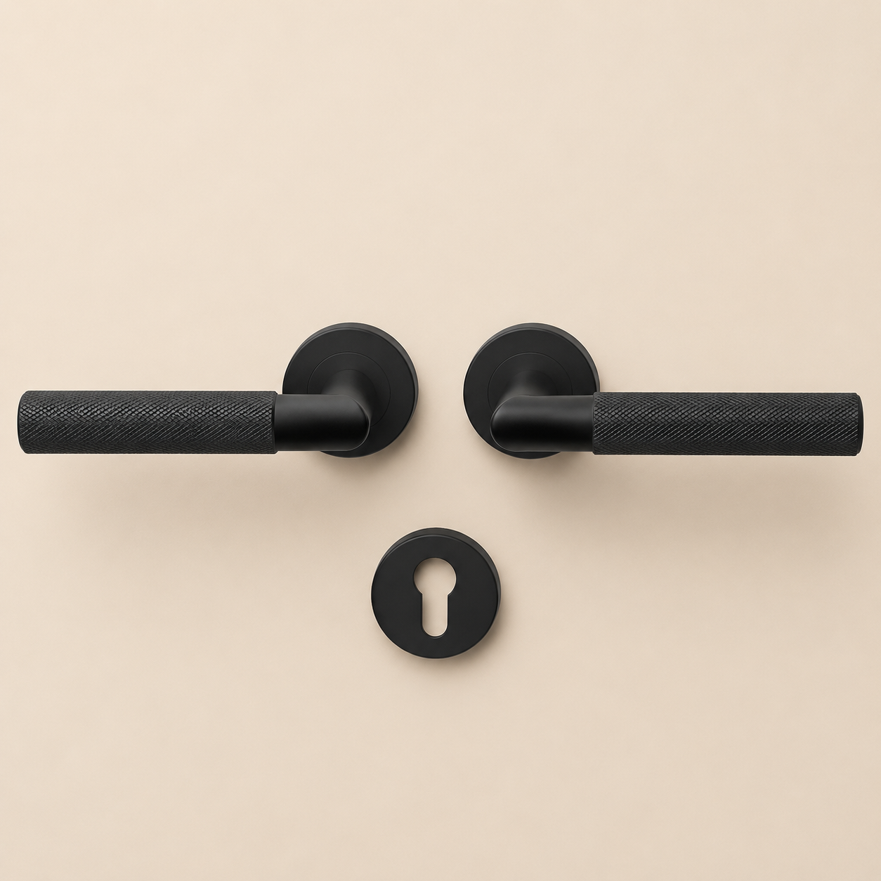 Forma Signature No. 01 – Messing deurklink op rond rozet