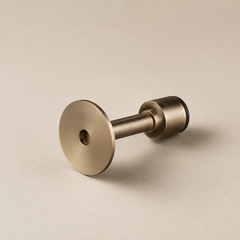 Luxe Deurstopper van Messing – Geborsteld Brons