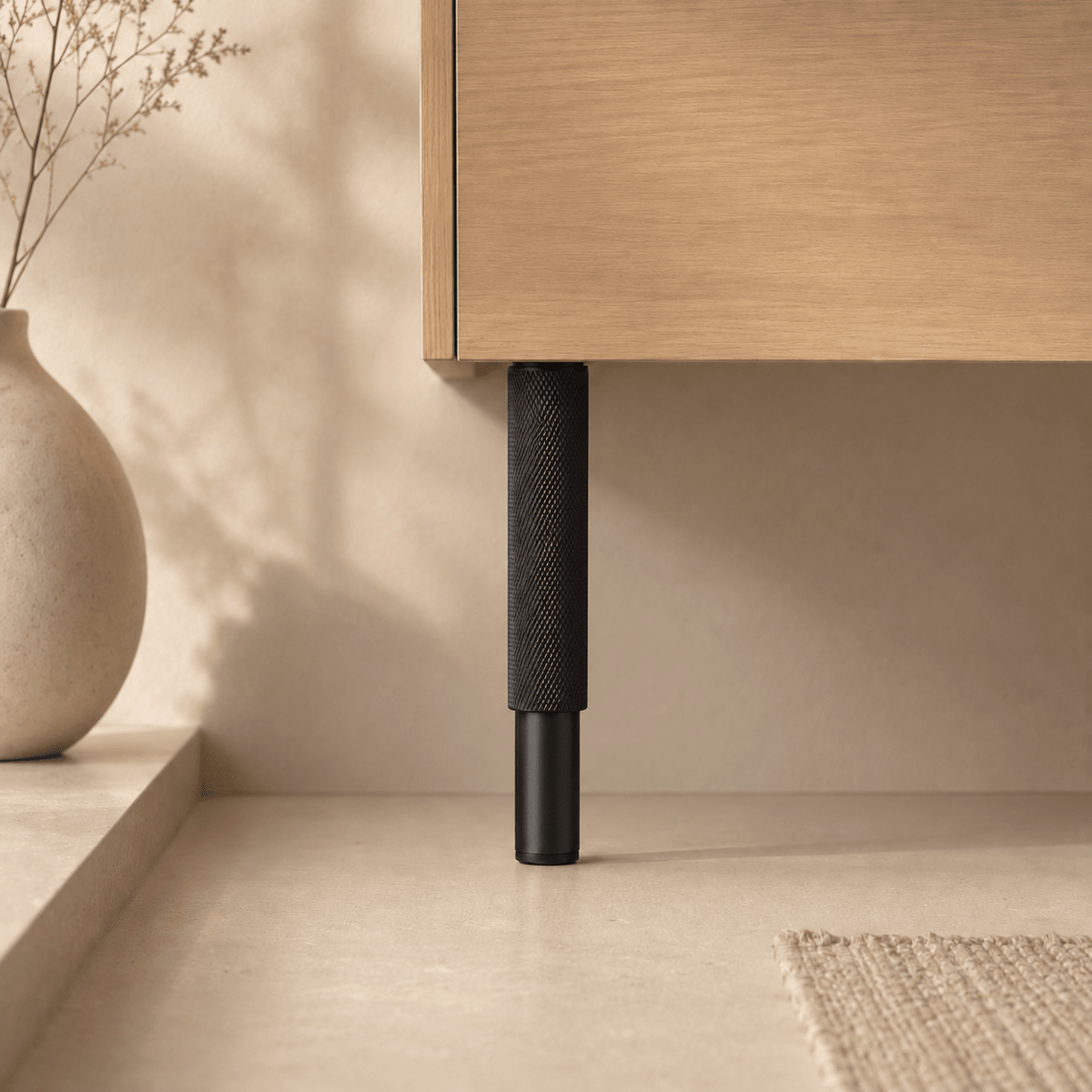 Forma Signature No. 03 – verstelbare meubelpoten in antiek messing | Set van 2 - Forma Luxury Interior