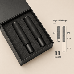 Forma Signature No. 03 – verstelbare meubelpoten in antiek messing | Set van 2 - Forma Luxury Interior