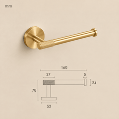 Forma Signature No. 05 – Gekartelde Toiletrolhouder - Forma Luxury Interior