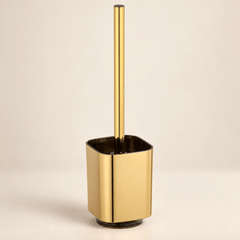 Goudkleurige toiletborstel met houder - Forma Luxury Interior