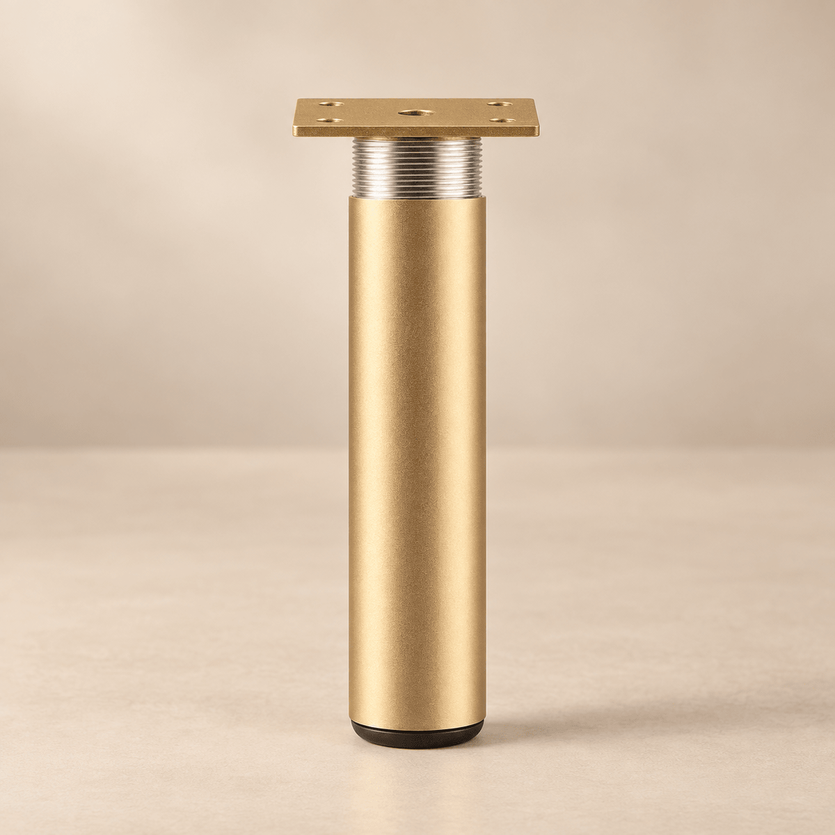 Goudkleurige verstelbare meubelpoot 15 cm - Forma Luxury Interior