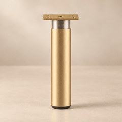 Goudkleurige verstelbare meubelpoot 15 cm - Forma Luxury Interior
