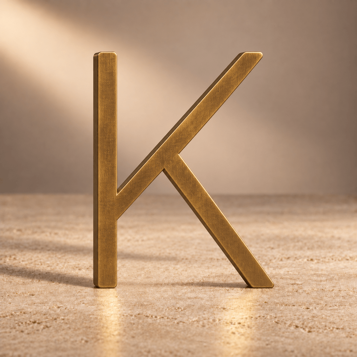 Massief messing huisnummer of huisletter in antiek messing – 10 tot 30 cm - Forma Luxury Interior