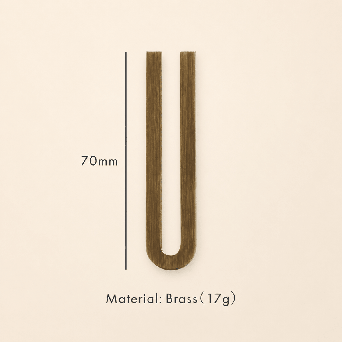 Messing huisnummer of letter 7 cm – antiek messing - Forma Luxury Interior