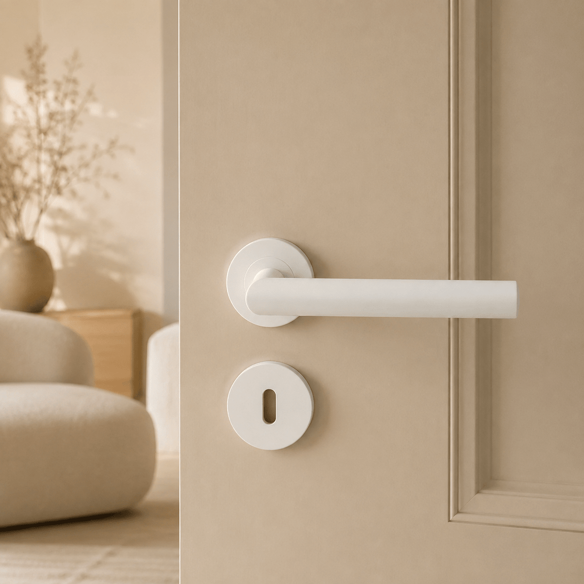 Minimalistische deurklink met ronde greep - Forma Luxury Interior
