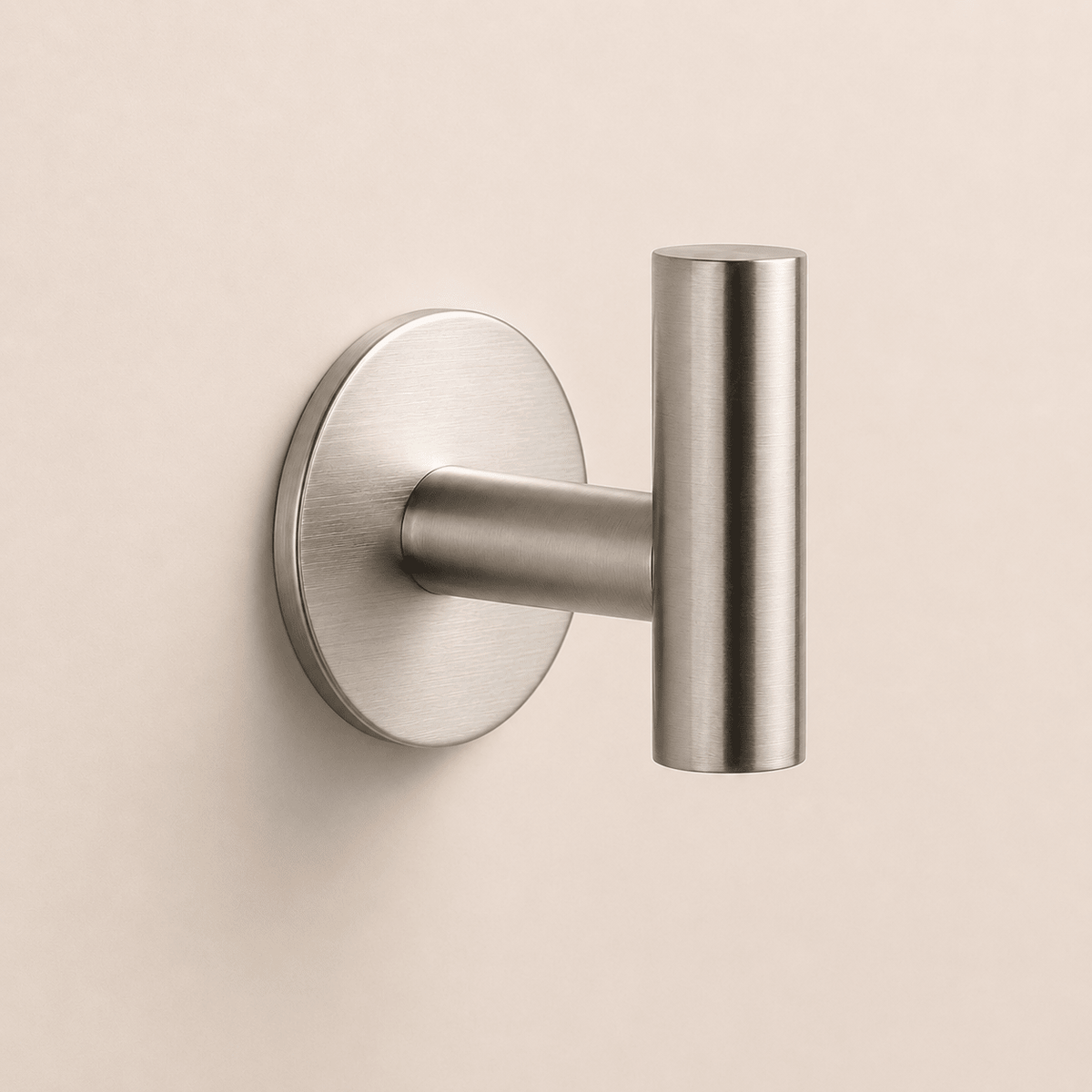 T-vormige handdoekhaak op rond rozet - Forma Luxury Interior