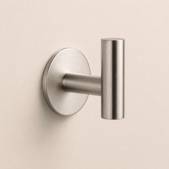 T-vormige handdoekhaak op rond rozet - Forma Luxury Interior