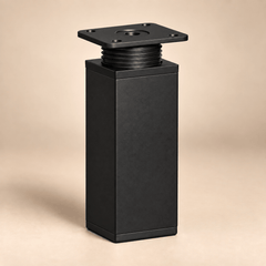 Verstelbare vierkante meubelpoot 40 × 40 mm - Forma Luxury Interior