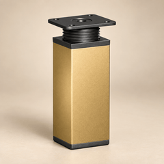 Verstelbare vierkante meubelpoot 40 × 40 mm - Forma Luxury Interior