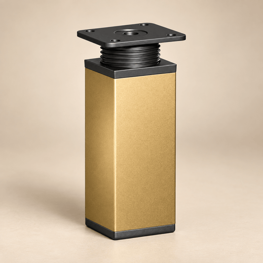 Verstelbare vierkante meubelpoot 40 × 40 mm - Forma Luxury Interior