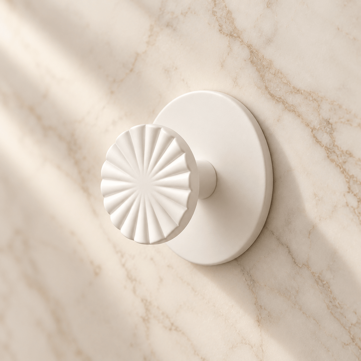 Zelfklevende ronde wandhaken in antiek messing | set van 2 of 4 - Forma Luxury Interior