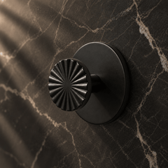 Zelfklevende ronde wandhaken in antiek messing | set van 2 of 4 - Forma Luxury Interior